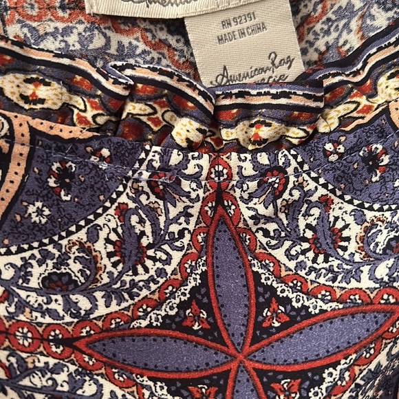 Patterned American Rag Blouse - Picture 7 of 7